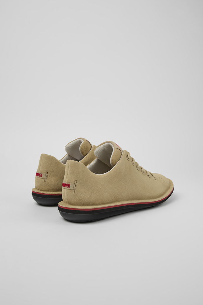 Camper Beetle - Zapato de piel beige para hombre