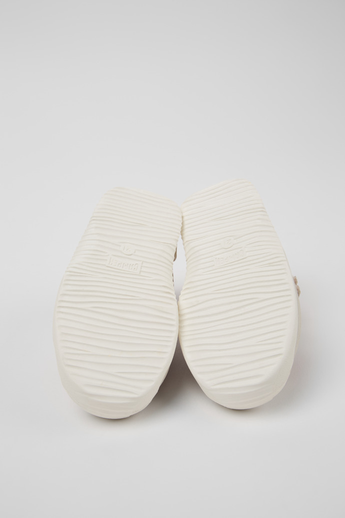 Camper Dadda - Zapatillas de piel y tela para niños en multicolor.