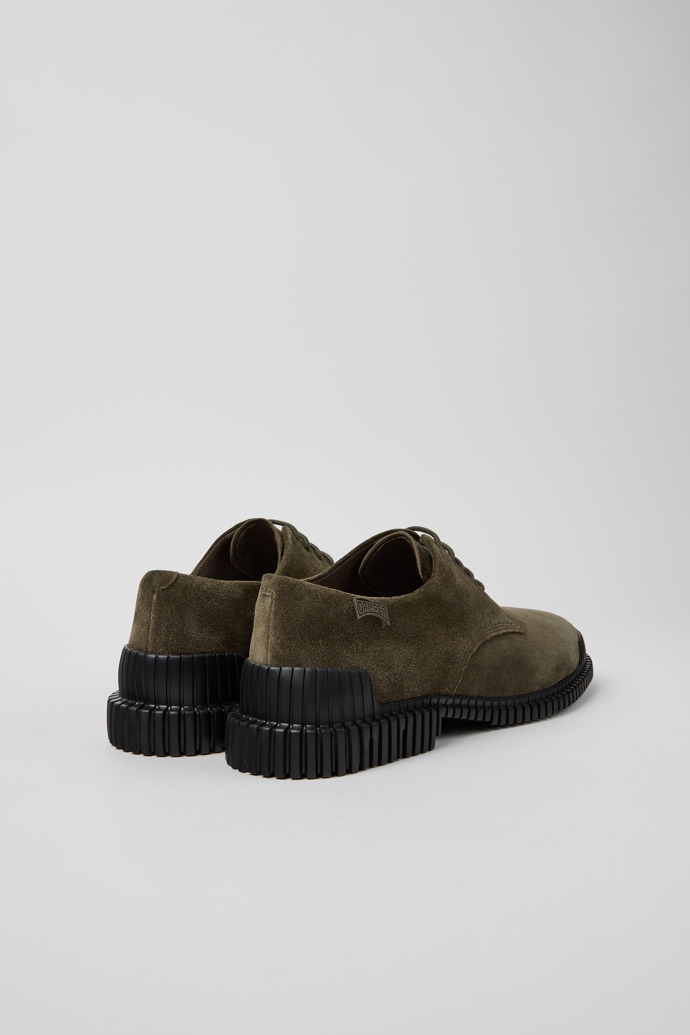 Camper Pix - Zapato de ante verde para hombre.