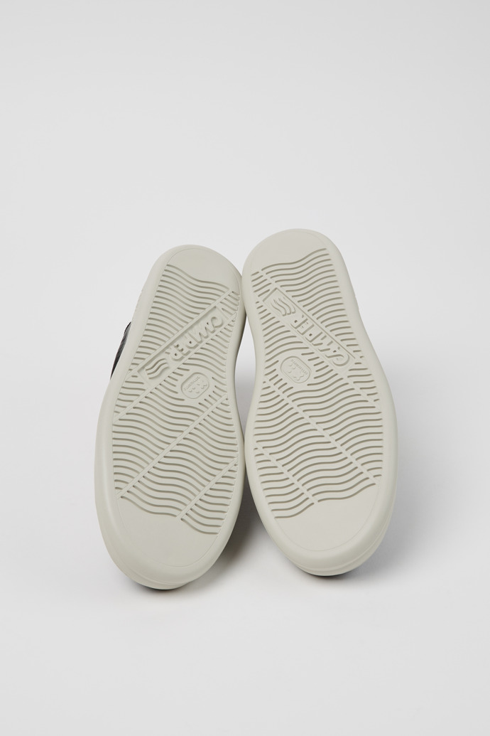 Camper Runner - Zapatillas negras para hombre de piel y nobuk.