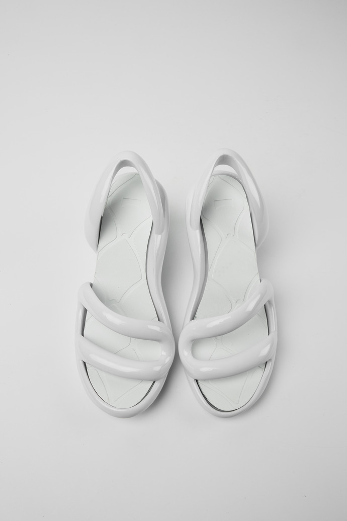 Camper Kobarah - Sandalia unisex blanca