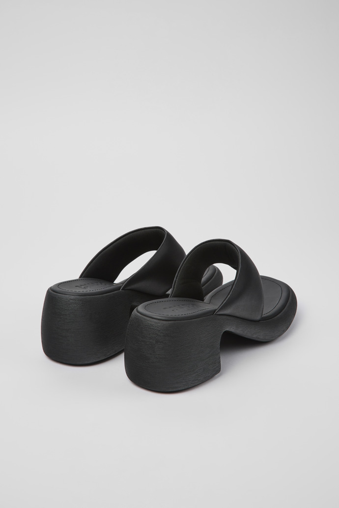 Camper Thelma - Sandalias de piel negras para mujer
