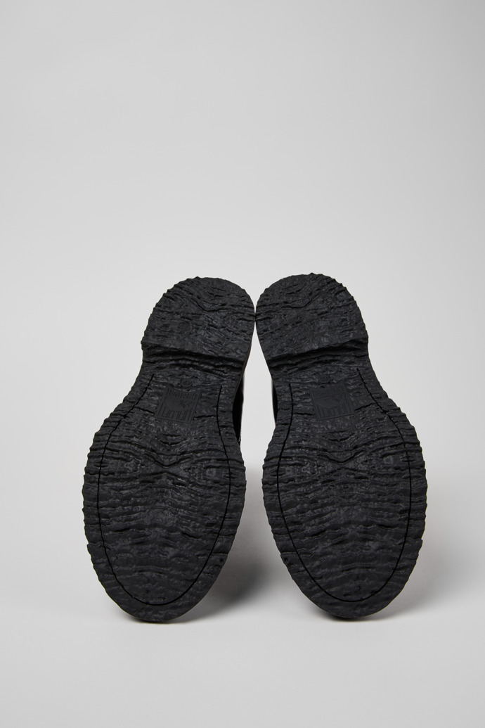 Camper Walden - Botín de piel negro para hombre.