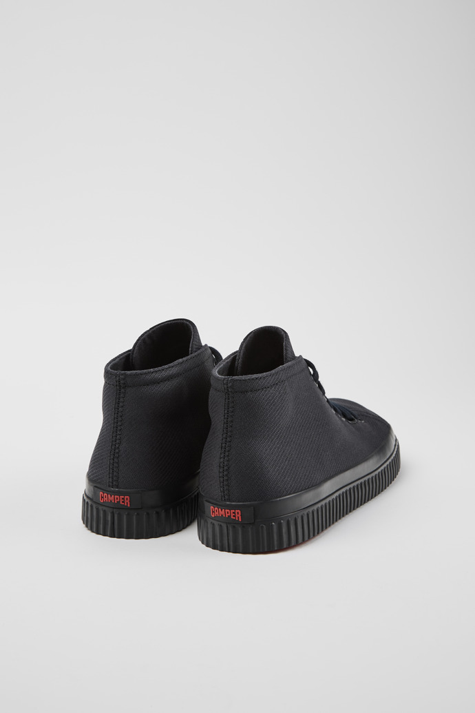 Camper Peu Roda - Zapatillas negras para mujer de algodón reciclado