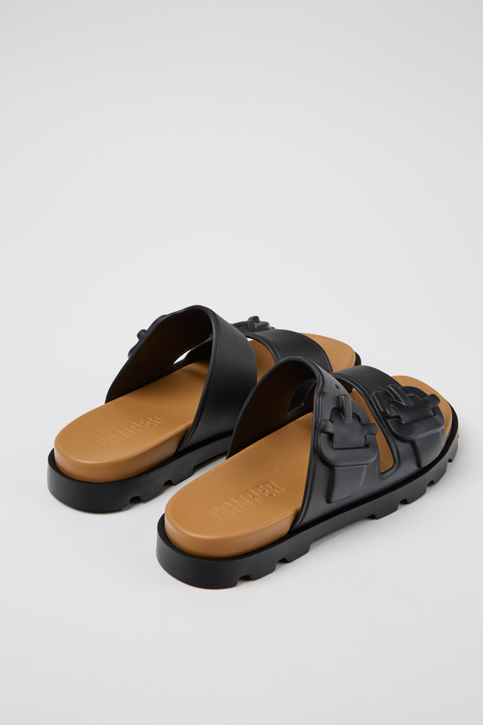 Camper Brutus Sandal - Sandalias negras sintéticas para hombre.