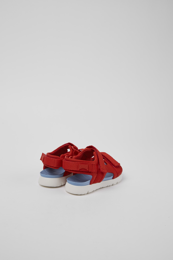 Camper Oruga - Sandalias de tela en rojo