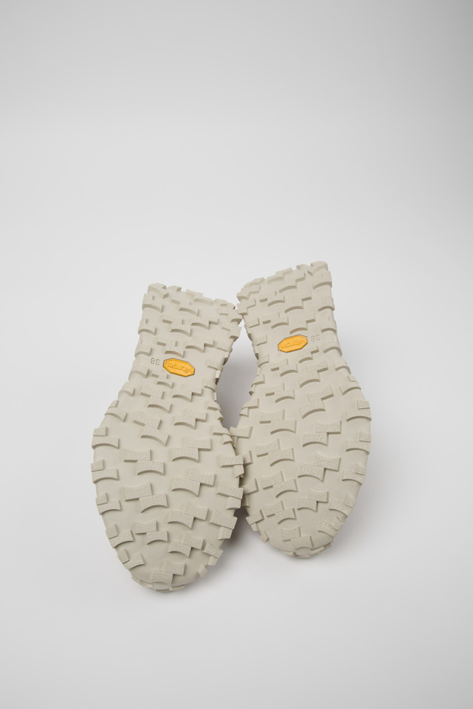 Camper Drift Trail VIBRAM - Zapatillas marrones de piel y nobuk para mujer