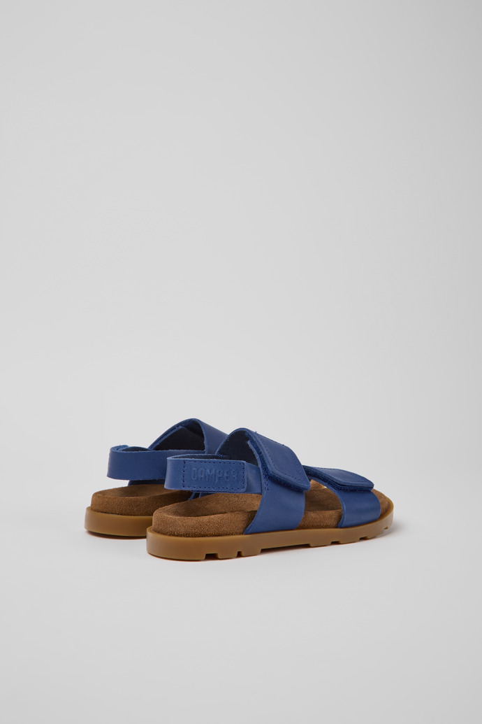 Camper Brutus Sandal - Sandalia infantil de piel azul