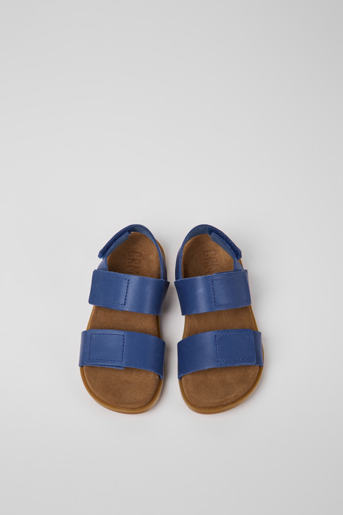 Camper Brutus Sandal - Sandalia infantil de piel azul