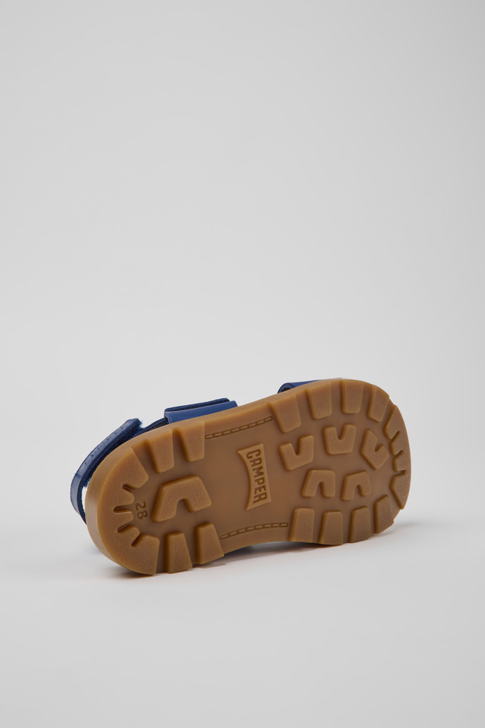 Camper Brutus Sandal - Sandalia infantil de piel azul