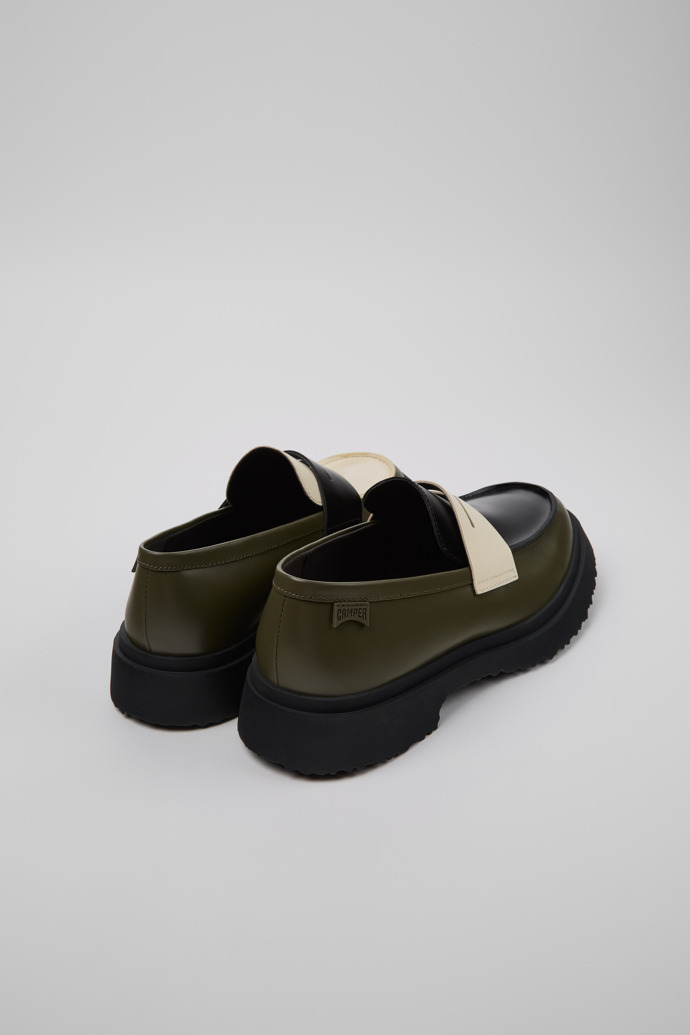 Camper Twins - Mocasines/náuticos de piel multicolor para hombre.