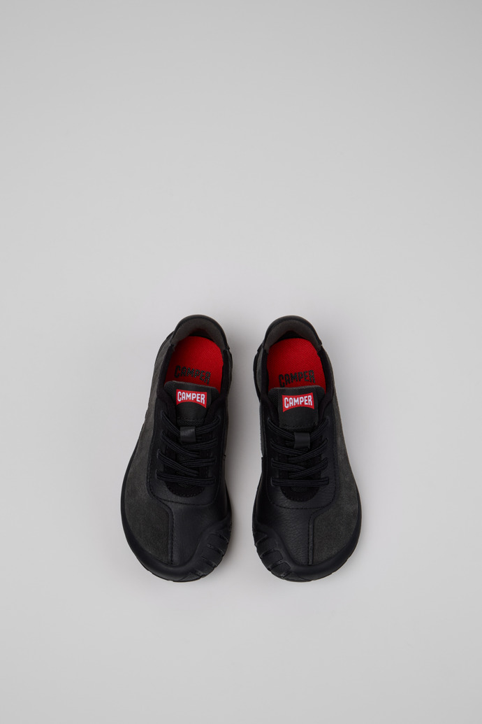 Camper Peu Path - Zapatillas infantiles multicolor de nobuk y piel.