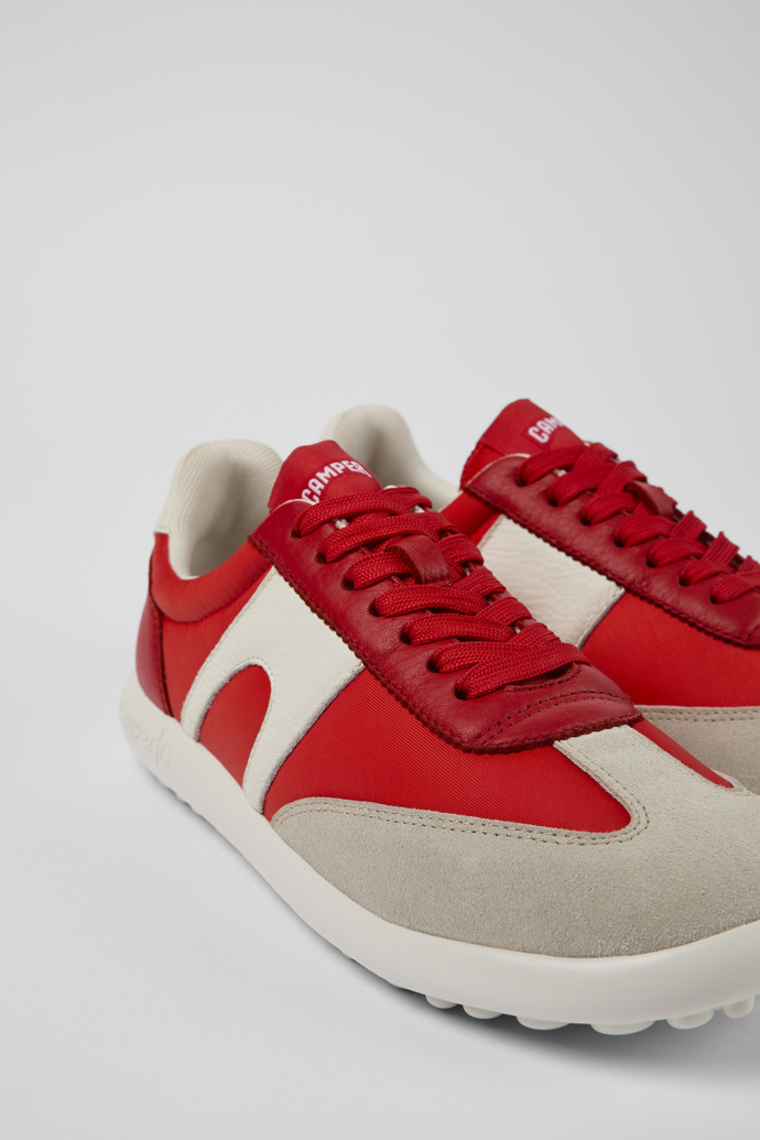 Camper Pelotas Xlite - Zapatillas rojas para mujer de textil/piel