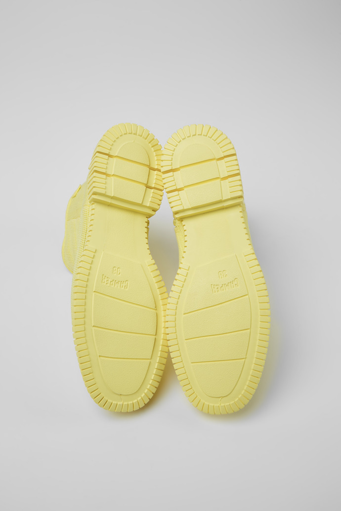 Camper Pix TENCEL - Botín amarillo para mujer de TENCEL lyocell