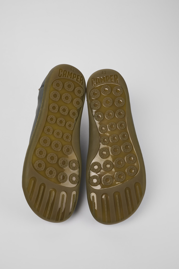 Camper Peu - Zapato gris de nobuk para hombre