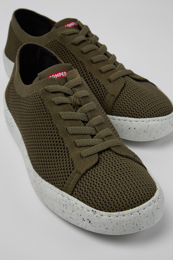 Camper Peu Touring - Zapatillas de tela verdes para hombre