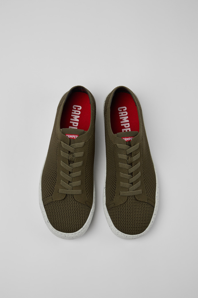 Camper Peu Touring - Zapatillas de tela verdes para hombre
