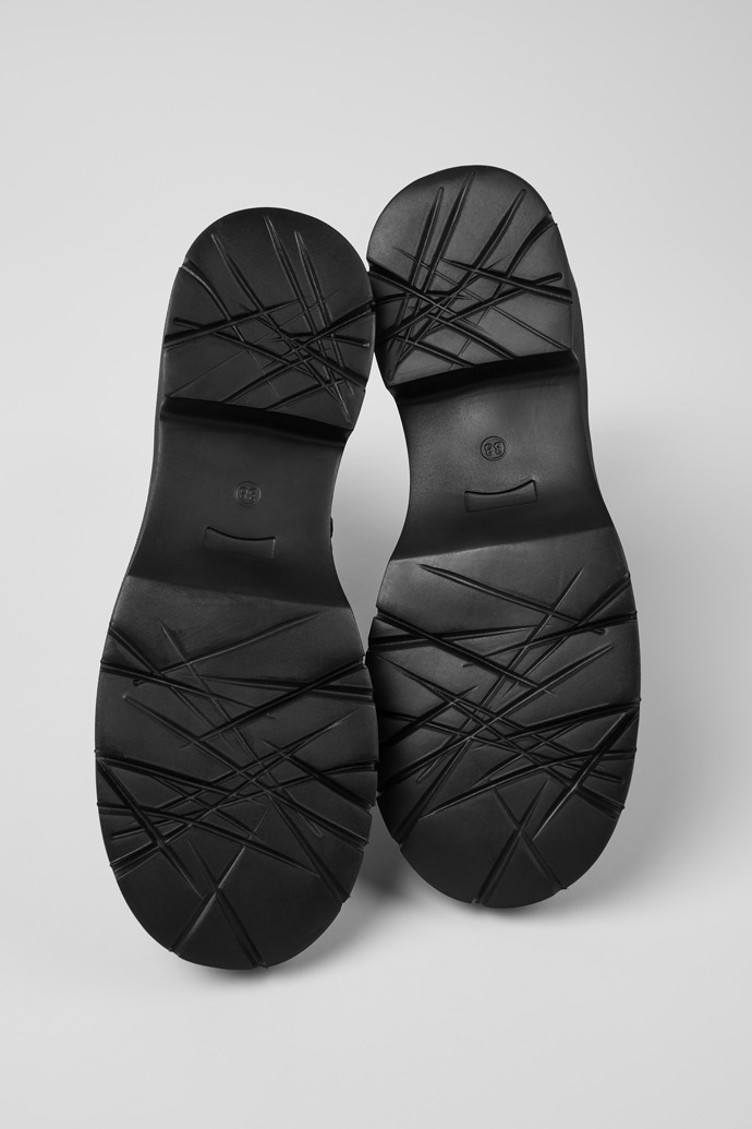 Camper Milah - Botines negros de piel para mujer.