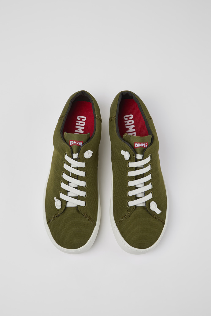 Camper Peu Touring - Zapatillas de tela verdes para hombre