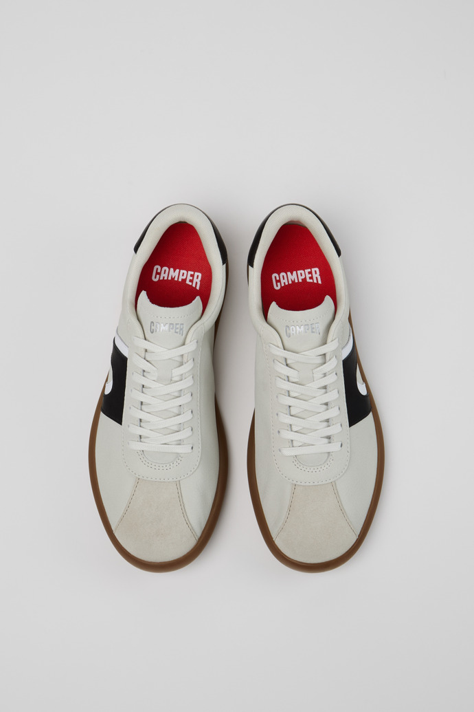 Camper Pelotas Soller - Zapatilla multicolor para hombre de piel y nobuk.