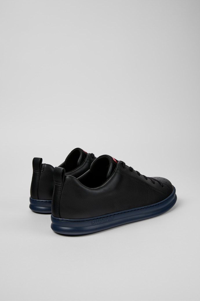 Camper Runner - Zapatillas de piel negra para hombre.