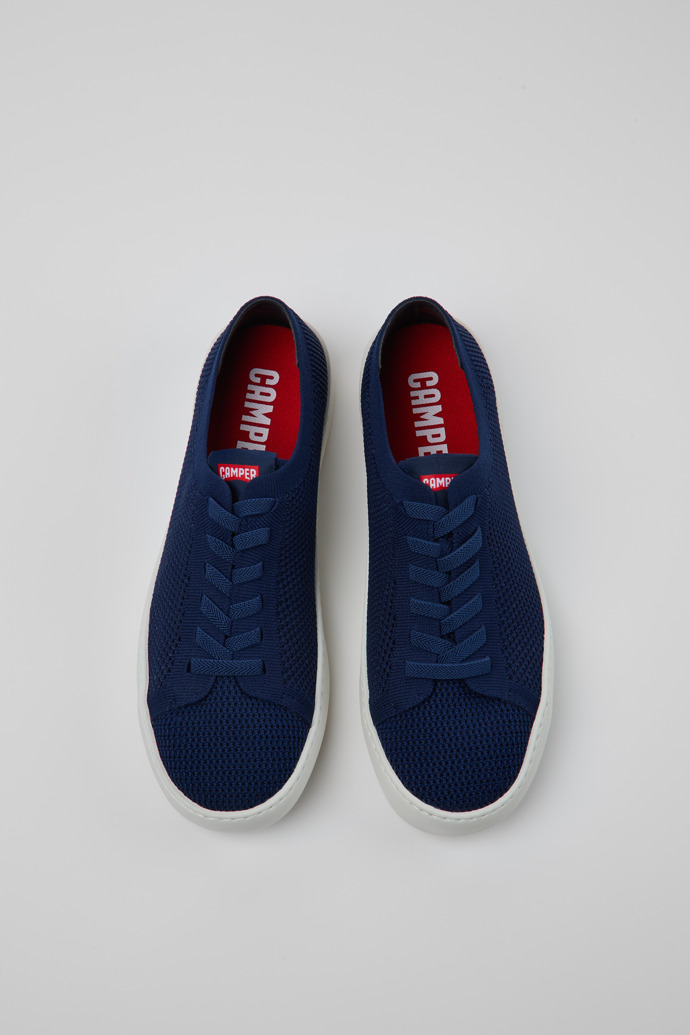 Camper Peu Touring - Zapatillas azules para hombre fabricadas con PET reciclado.