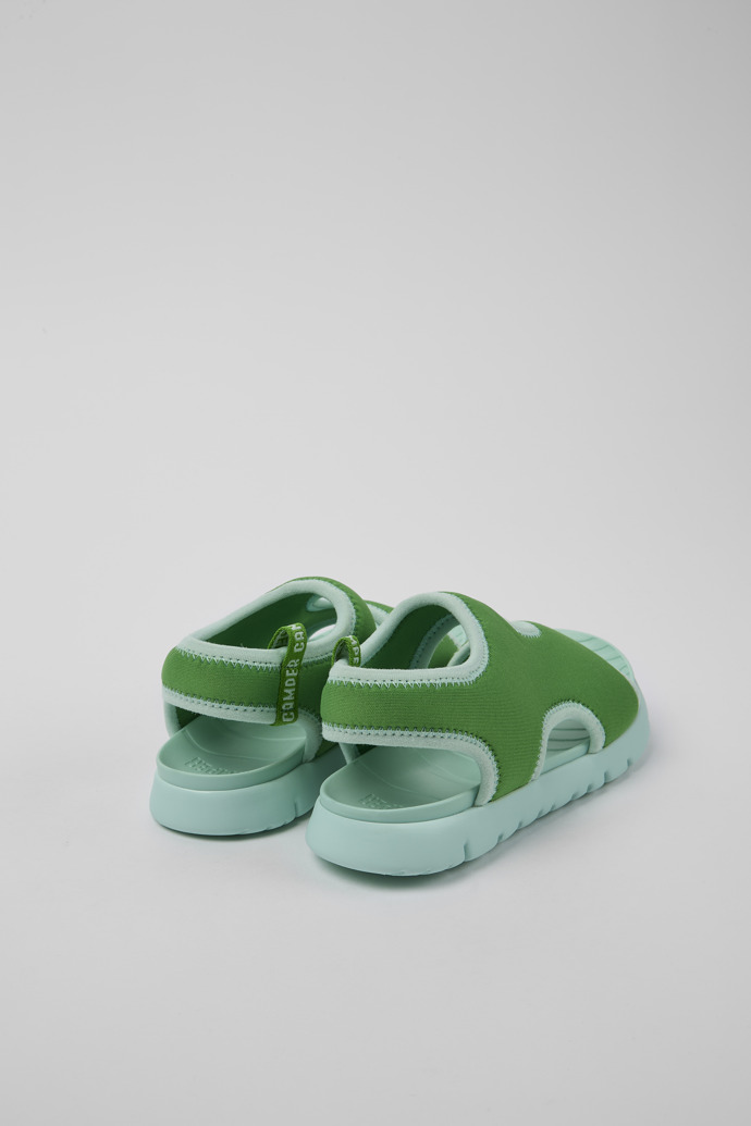 Camper Oruga - Sandalias de tela verdes