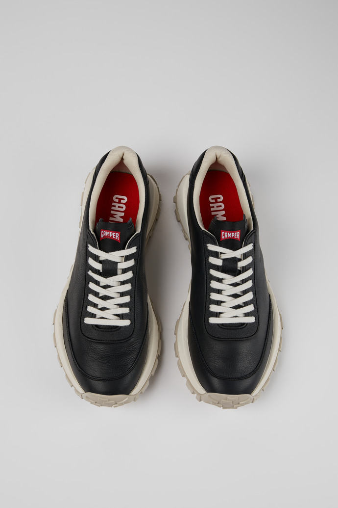 Camper Drift Trail VIBRAM - Zapatillas negras de piel/textil para hombre.