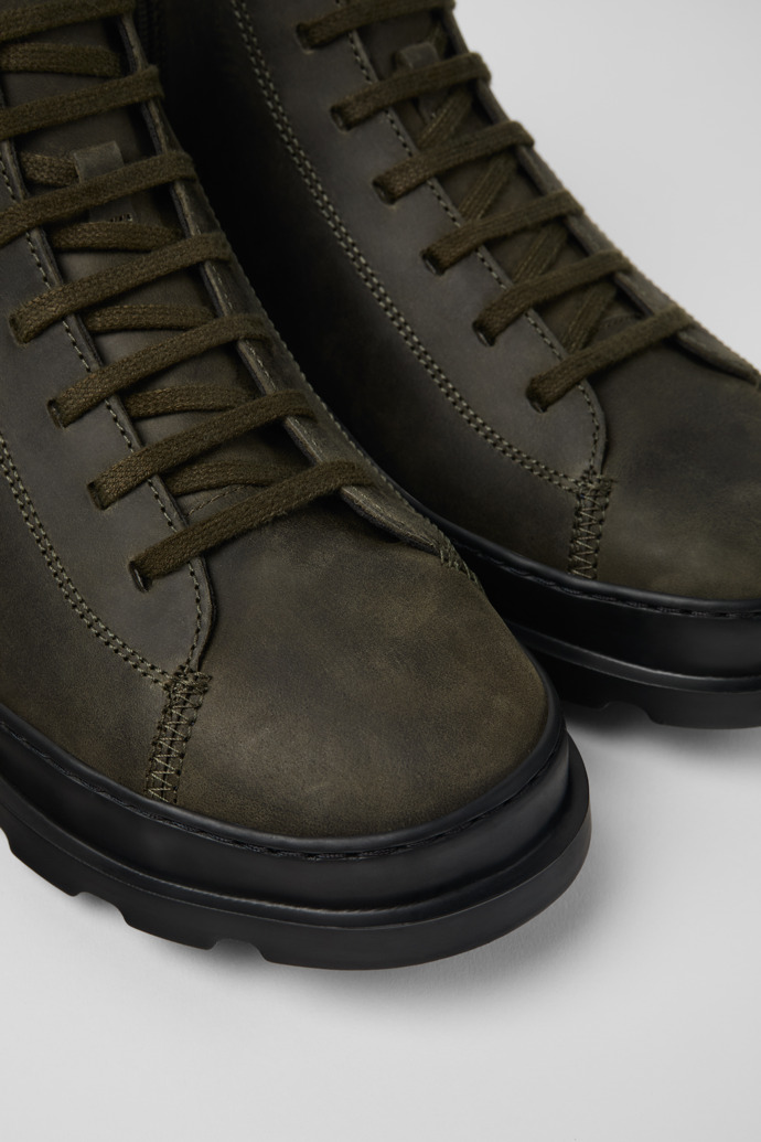 Camper Brutus - Botines verde oscuro para hombre