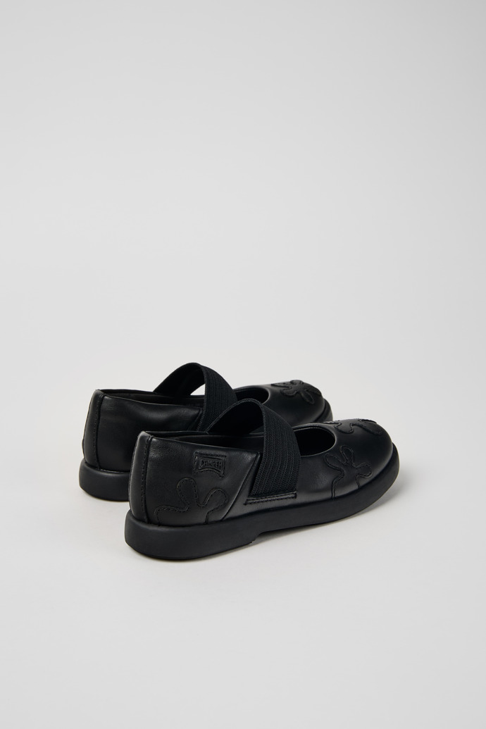 Camper Twins - Zapatos negros de piel para niños