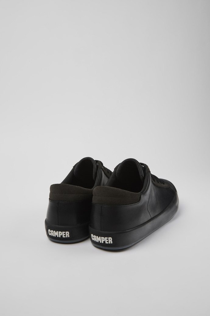 Camper Andratx - Zapatillas negras de piel/nobuk para hombre