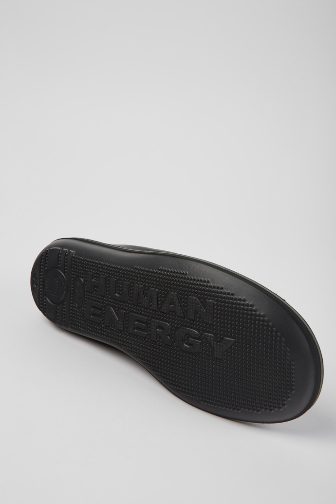 Camper Beetle - Zapatillas negras de piel para hombre.