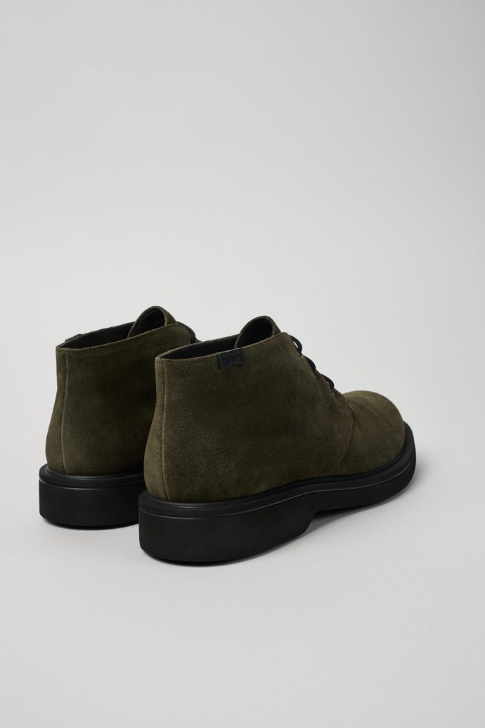 Camper Norman - Botines verdes de textil/nobuk para hombre