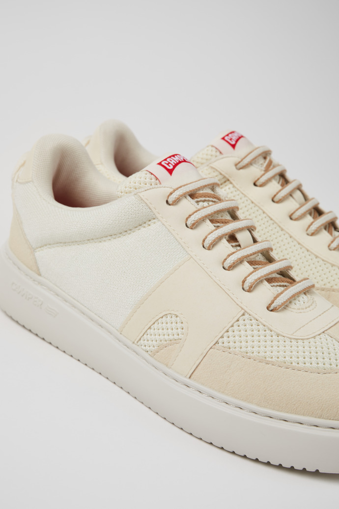 Camper Runner K21 Sorona - Zapatilla blanca para mujer de malla Sorona.