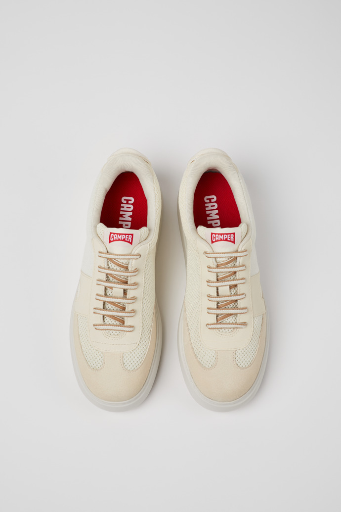 Camper Runner K21 Sorona - Zapatilla blanca para mujer de malla Sorona.