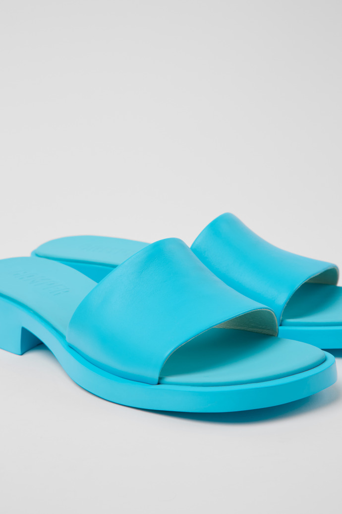 Camper Dana - Sandalias azules de piel para mujer.