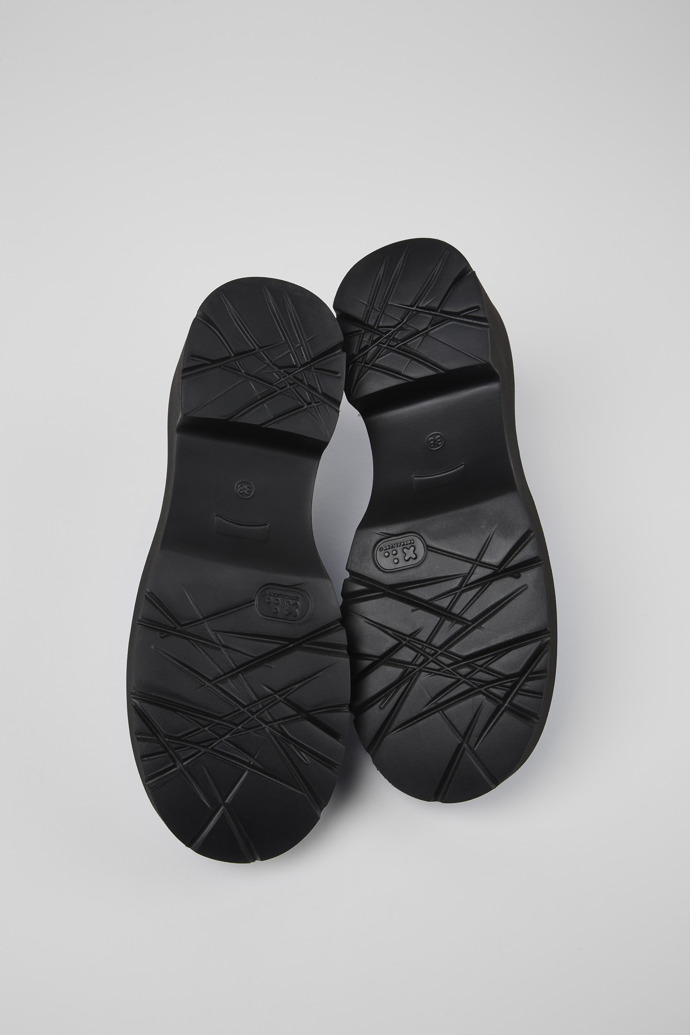 Camper Milah - Mocasines de piel azules para mujer