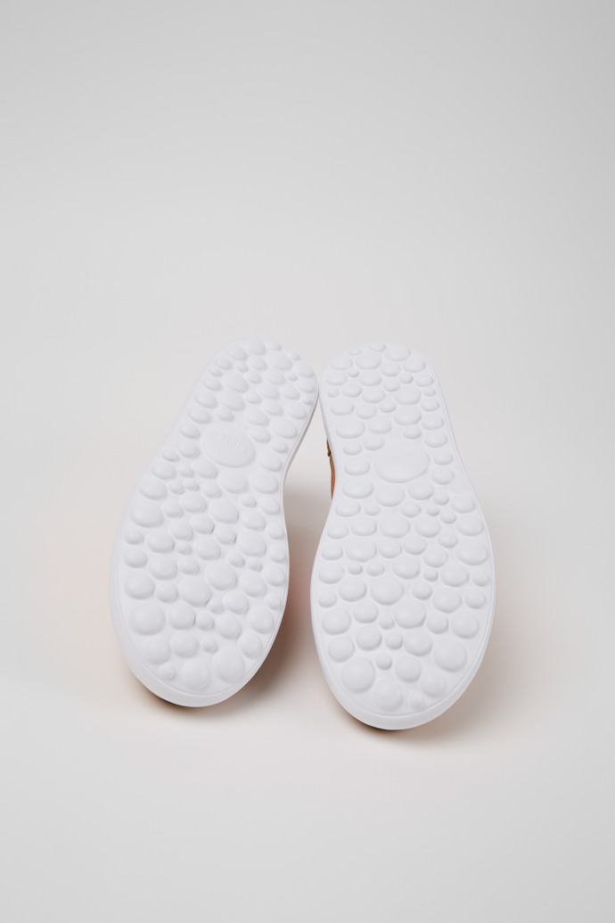 Camper Pelotas XLite - Zapatilla infantil marrón y naranja