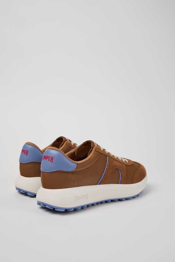 Camper Pelotas Athens - Zapatilla multicolor para hombre en piel y nobuk.