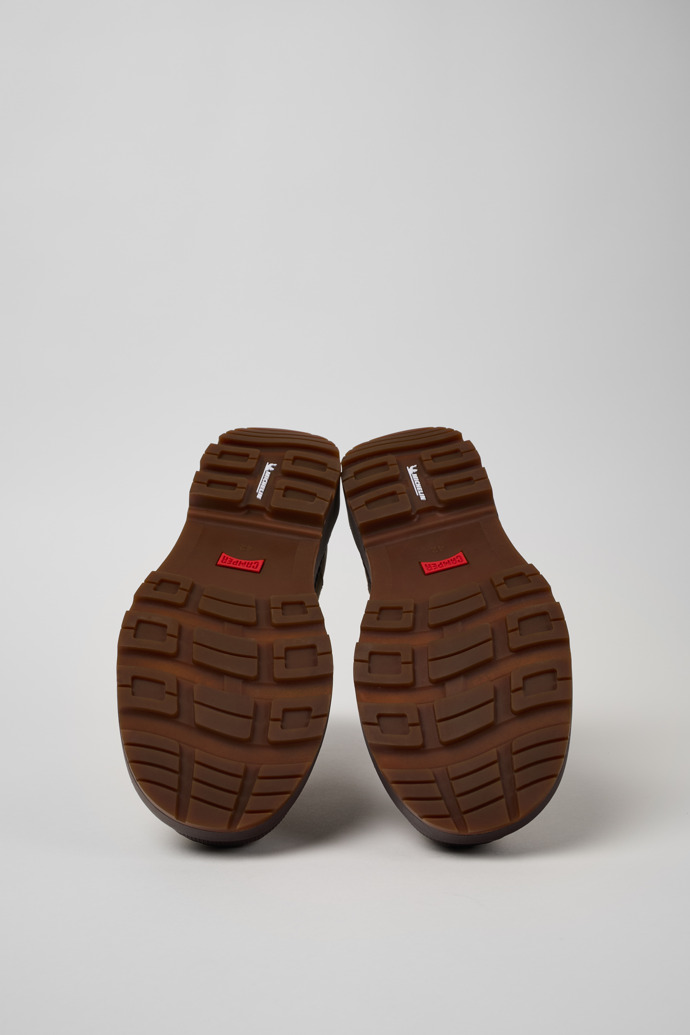 Camper Brutus Trek MICHELIN - Botín marrón de piel nobuk para hombre.