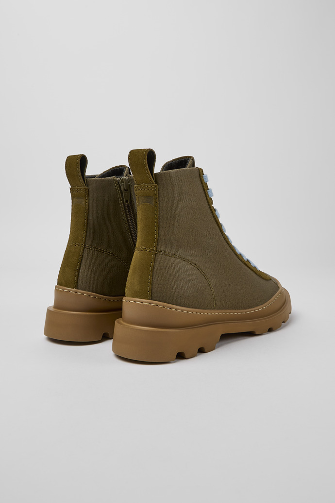 Camper Brutus - Bota verde para mujer.