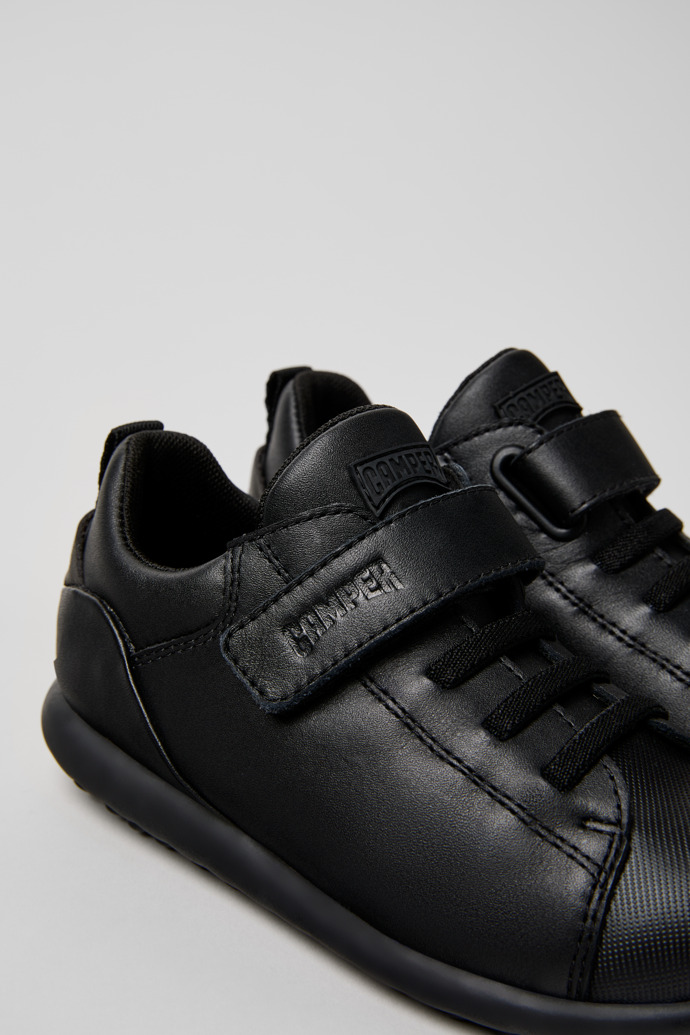 Camper Pelotas - Zapatillas de piel y tela multicolor para niños