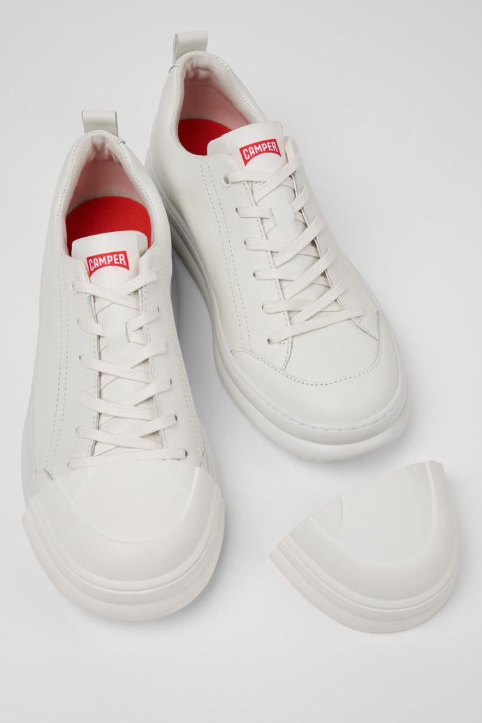 Punteras Camper Junction Runner - Punteras de goma blancas