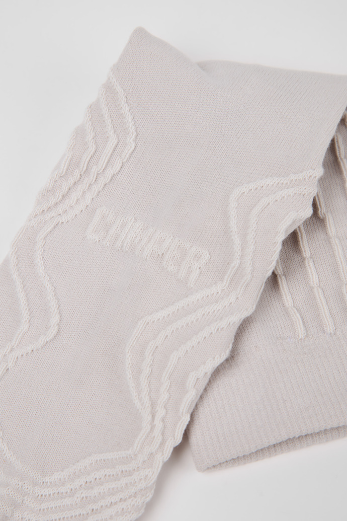 Calcetines Camper - Calcetines grises y blancos de algodón orgánico.