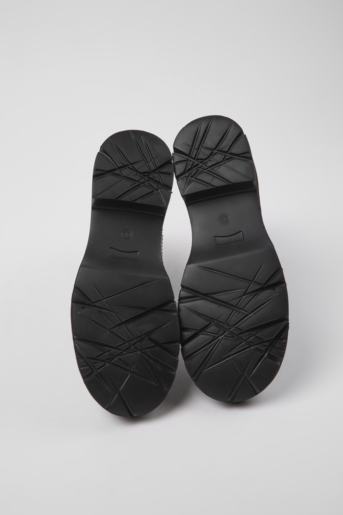 Camper Milah - Bota Chelsea de piel negra para mujer