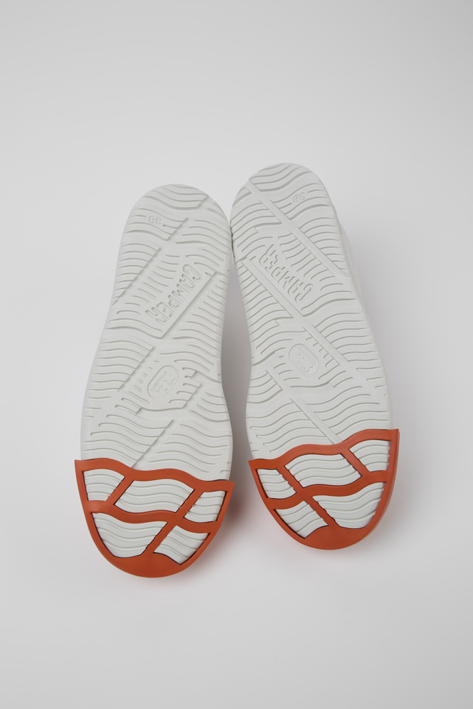 Camper Junction Runner - Zapatillas blancas de piel para mujer