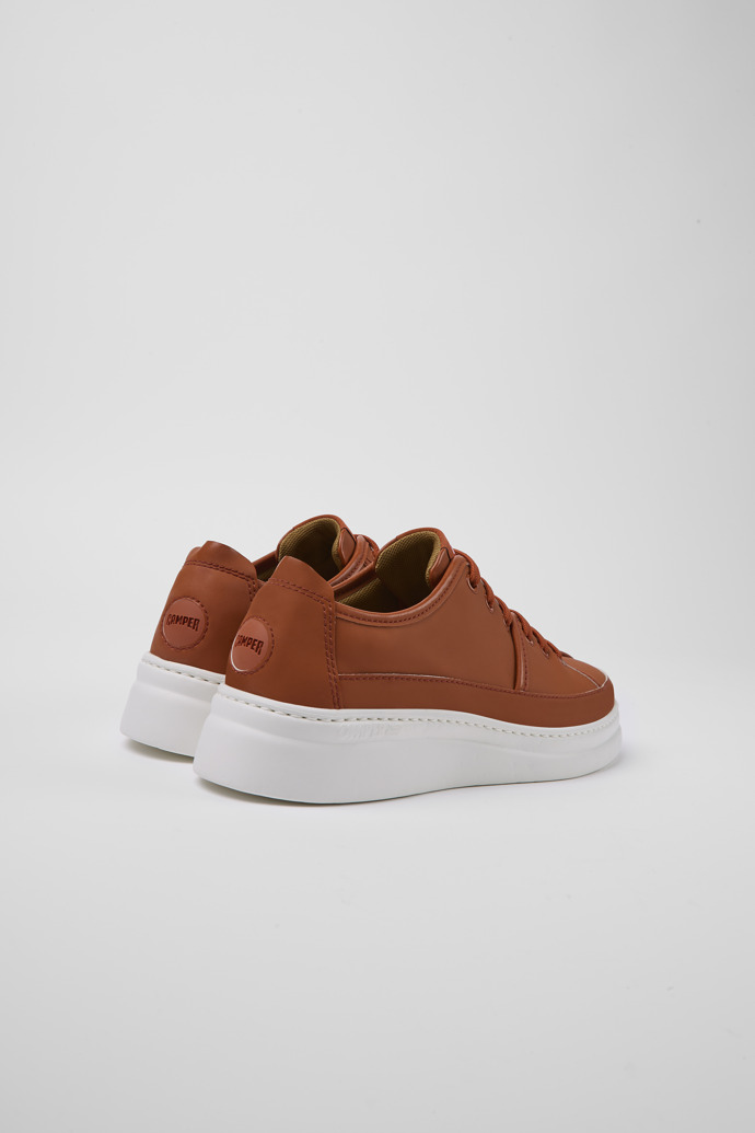 Camper Twins - Zapatillas rojas y coloridas de piel reciclada para mujer.