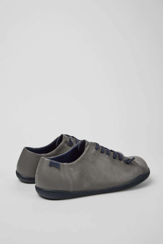 Camper Peu - Zapato gris de piel para hombre.