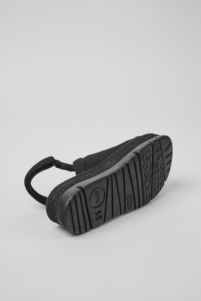 Camper Oruga Up - Sandalias de tela negras para mujer