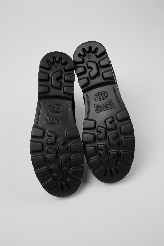 Camper Brutus - Bota de piel verde para mujer